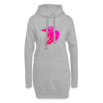 Cyclisme VTT Cyclisme Hommes VTT - Sweat-shirt à capuche long Femme - gris chiné - Devant