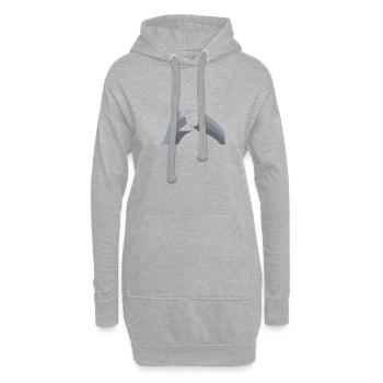 Cuisinier Amateur Chef Arts culinaires - Sweat-shirt à capuche long Femme - gris chiné - Devant