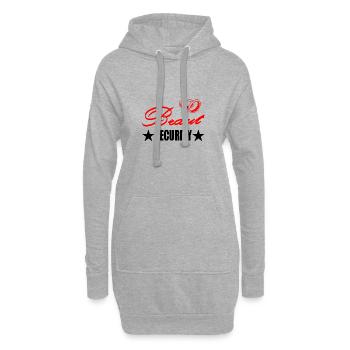 Junggesellenabschied - Hoodie-Kleid - Grau meliert - Vorne