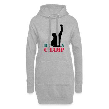rocky_champ - Hoodie-Kleid - Grau meliert - Vorne