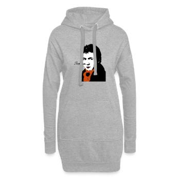 Beethoven - Hoodie-Kleid - Grau meliert - Vorne