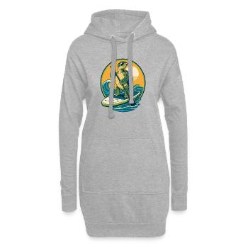  Funny SUP Paddleboard Board Stand Up paddel - Hoodie-Kleid - Grau meliert - Vorne