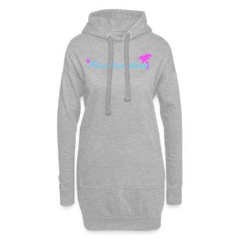 Fuerteventura - Sweat-shirt à capuche long Femme - gris chiné - Devant