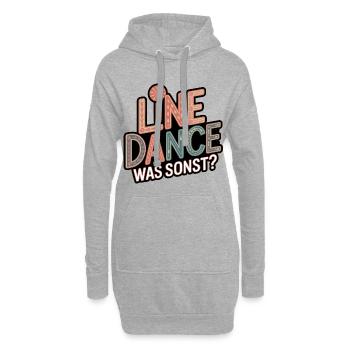 Danse en ligne Quoi d’autre ? - Sweat-shirt à capuche long Femme - gris chiné - Devant