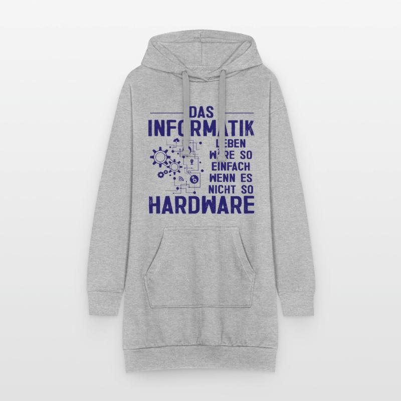 Informatik Hardware Programmierer Geschenk Hoodie-Kleid