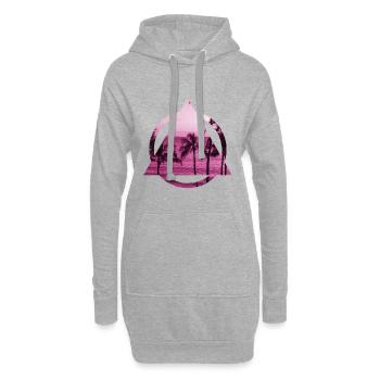Strand - Hoodie-Kleid - Grau meliert - Vorne