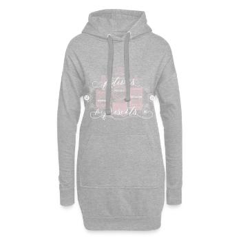 Harry Potter Potions Zaubertränke - Hoodie-Kleid - Grau meliert - Vorne
