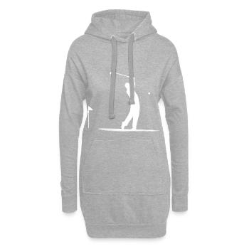 Golf - Hoodie-Kleid - Grau meliert - Vorne