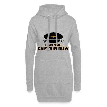 Flugzeug Busfahrer - Flugzeug Pilot Reisen Reisen - Hoodie-Kleid - Grau meliert - Vorne