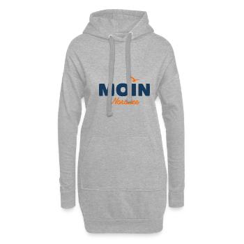 Nordsee Moin Nordsee - Hoodie-Kleid - Grau meliert - Vorne