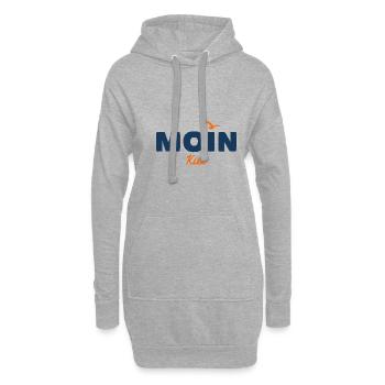 Nordsee Moin Kiel - Hoodie-Kleid - Grau meliert - Vorne