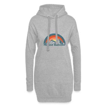 Mount Rainier Nationla Park Washington Berge - Hoodie-Kleid - Grau meliert - Vorne