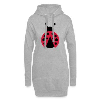 bug - Hoodie-Kleid - Grau meliert - Vorne