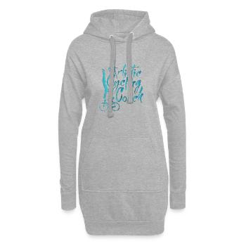 Cyclisme artistique, cyclisme artistique, cyclisme en salle, entraîneur - Sweat-shirt à capuche long Femme - gris chiné - Devant