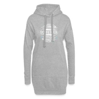 Schreiner - Hoodie-Kleid - Grau meliert - Vorne