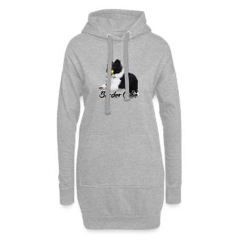 Sheltie Border Collie Hundesport Collie Rassehund - Hoodie-Kleid - Grau meliert - Vorne