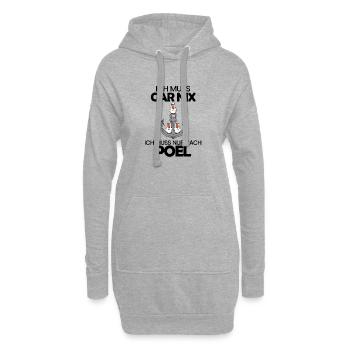 Poel Ostsee Urlaub Anker - Hoodie-Kleid - Grau meliert - Vorne