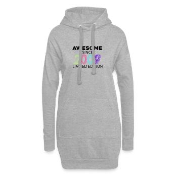 Fantastique depuis 2009 - Millésime 2009 - Sweat-shirt à capuche long Femme - gris chiné - Devant