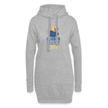 Rubber Duck Rubber Duckie Crew - Hoodie-Kleid - Grau meliert - Vorne