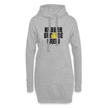 Rubber Duck Rubber Duckie Crew - Hoodie-Kleid - Grau meliert - Vorne