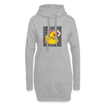 Rubber Duck Rubber Duckie Crew - Hoodie-Kleid - Grau meliert - Vorne