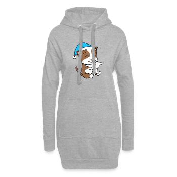 Dog Dog Breed American Staffordshire Terrier - Hoodie Dress - heather grey - Front