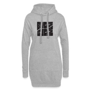 Bocce Spruch Bocce Ball mit Jack Bocci Game Bocce - Hoodie-Kleid - Grau meliert - Vorne