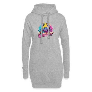Cancer Horoscope Sign Astrology Vintage Design. - Hoodie Dress - heather grey - Front