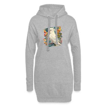 Kakadu - Hoodie-Kleid - Grau meliert - Vorne