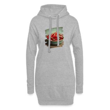 Chili - Hoodie-Kleid - Grau meliert - Vorne