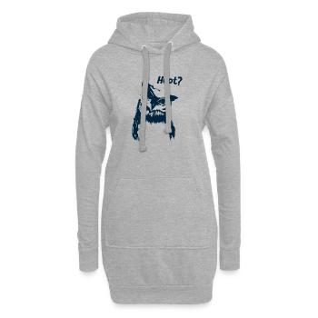 Hoot Eule - Hoodie-Kleid - Grau meliert - Vorne