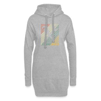Heizungsbauer Heizungsbau Klempner Installateur - Hoodie-Kleid - Grau meliert - Vorne