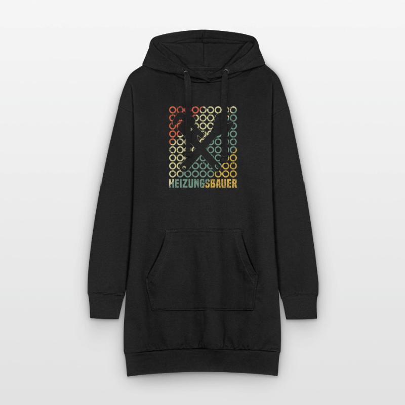 Heating Engineer Heating Construction Plumber Plumber Hoodie Dress