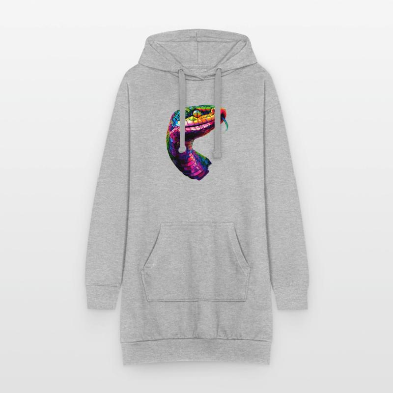 snake, python, cobra, rattlesnake, snakes Hoodie Dress