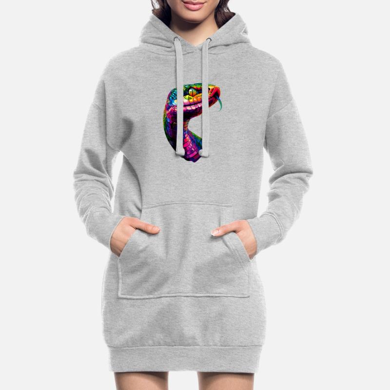 snake, python, cobra, rattlesnake, snakes Hoodie Dress