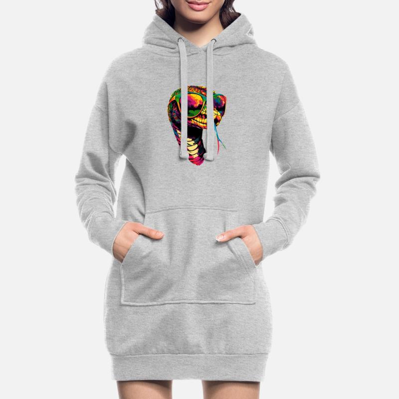 snake, python, cobra, rattlesnake, snakes Hoodie Dress