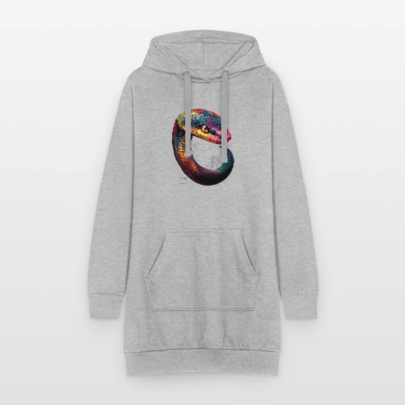 snake, python, cobra, rattlesnake, snakes Hoodie Dress