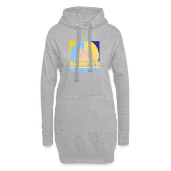Anime Manga Otaku Kawaii Japon Cosplay Bande dessinée - Sweat-shirt à capuche long Femme - gris chiné - Devant