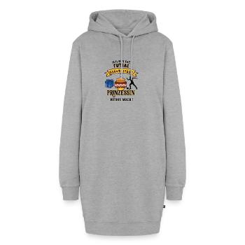 Joueur de futsal Joueur de futsal Anniversaire Joueur de futsal - Sweat-shirt à capuche long Femme - gris chiné - Devant