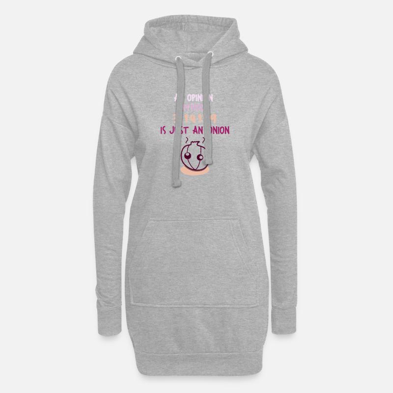 Mathe Nerd Studenten Uni Professor Mathematik - Hoodie-Kleid - Grau meliert