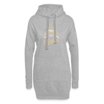Proud Grandma of a 2026 Graduate - Hoodie Dress - heather grey - Front