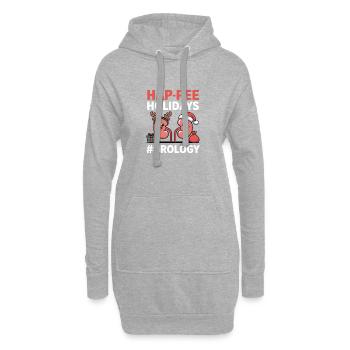 Urologie Infirmière Néphrologie Urologue Soins infirmiers - Sweat-shirt à capuche long Femme - gris chiné - Devant
