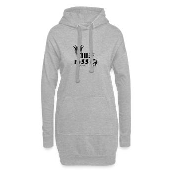Chef Edition 1955 70 Jahre Büro Humor - Hoodie-Kleid - Grau meliert - Vorne