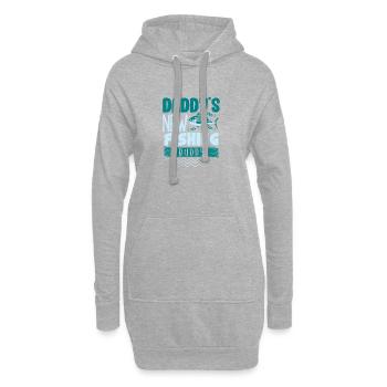Pêcheurs Pêcheurs Pêcheurs Pêcheurs Pêcheurs Sportifs - Sweat-shirt à capuche long Femme - gris chiné - Devant