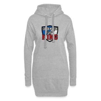 Autokarosserie Werkstatt Autokarosserietechniker - Hoodie-Kleid - Grau meliert - Vorne