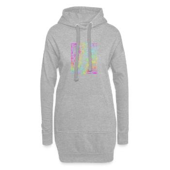 Assistant médical MFA - Sweat-shirt à capuche long Femme - gris chiné - Devant