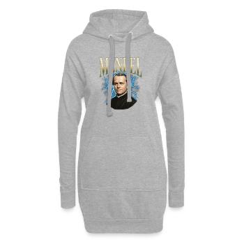 Gregor Mendel Donner - Hoodie-Kleid - Grau meliert - Vorne