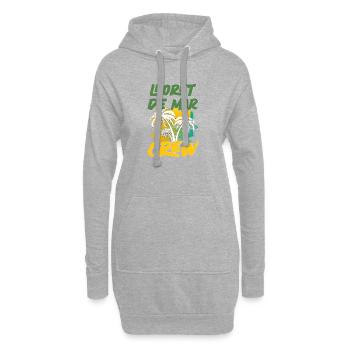Lloret De Mar Crew - Hoodie-Kleid - Grau meliert - Vorne