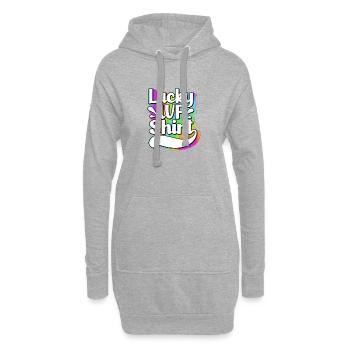 Tube à essai d’insémination artificielle de récupération de FIV - Sweat-shirt à capuche long Femme - gris chiné - Devant