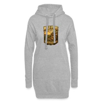 Mesa Verde Nationalpark Signet - Hoodie-Kleid - Grau meliert - Vorne